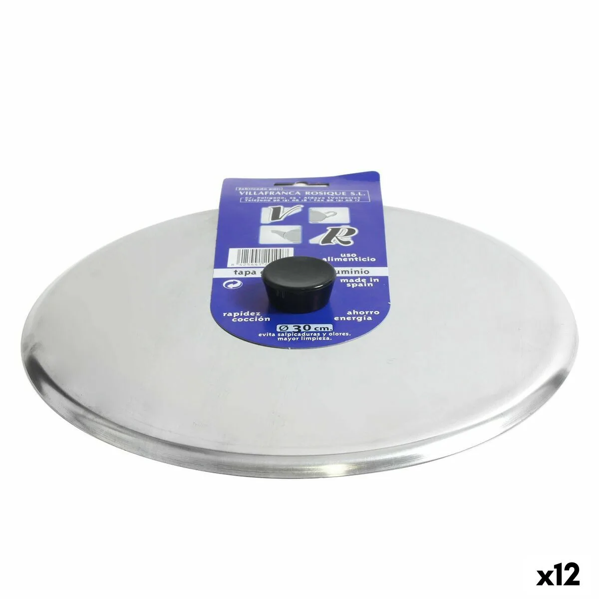 Couvercle pour poele vr argente o 30 cm aluminium 12 unites s222752377. Diaytar, le trait d'union entre vos besoins pratiques et vos aspirations esthétiques, à travers une offre généraliste pointue