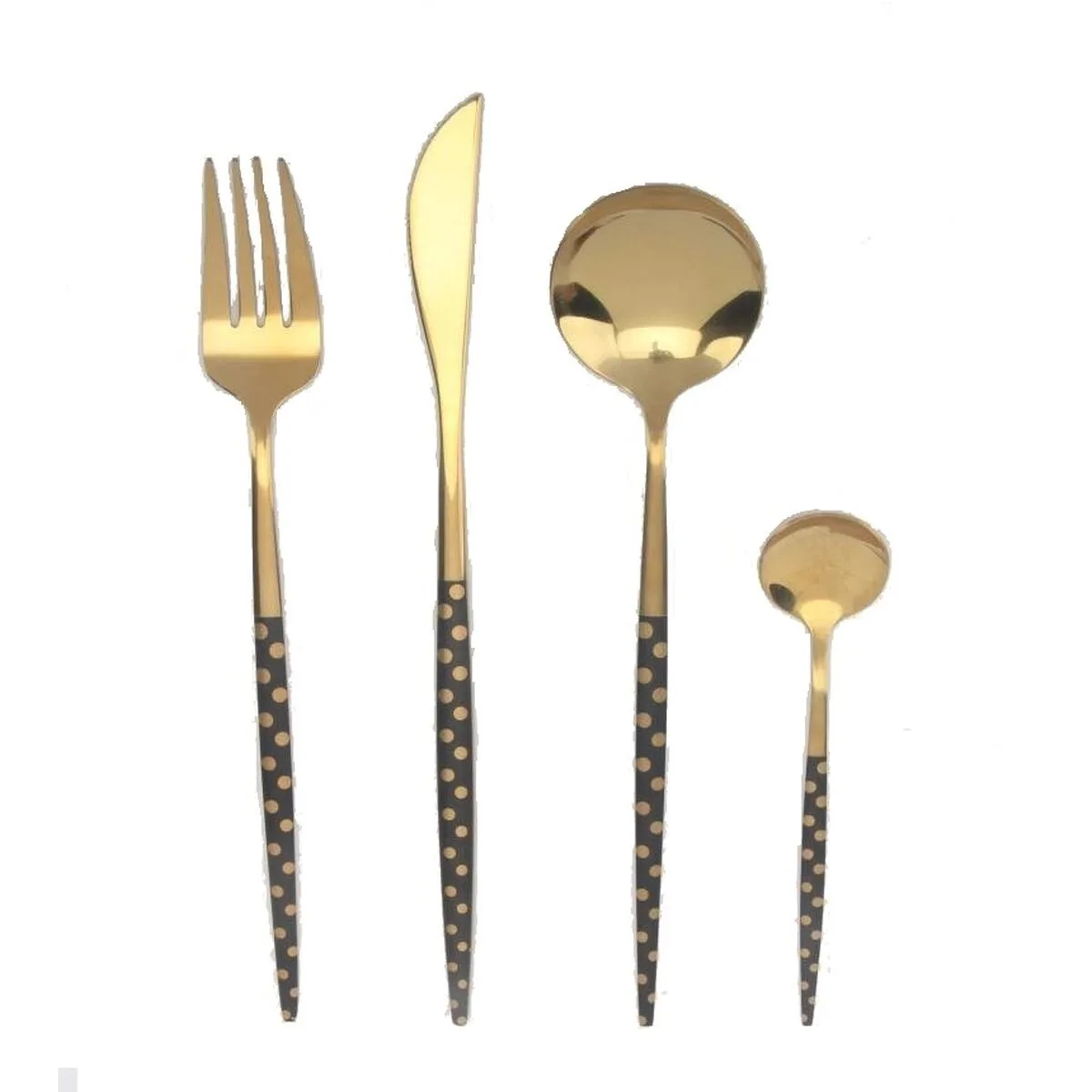 Couverts dkd home decor noir dore acier inoxydable 2 x 0 3 x 21 cm 16 pieces s304117696. Nous avons bâti Diaytar sur un principe simple : offrir le meilleur des produits généraux et électroniques sans élitisme