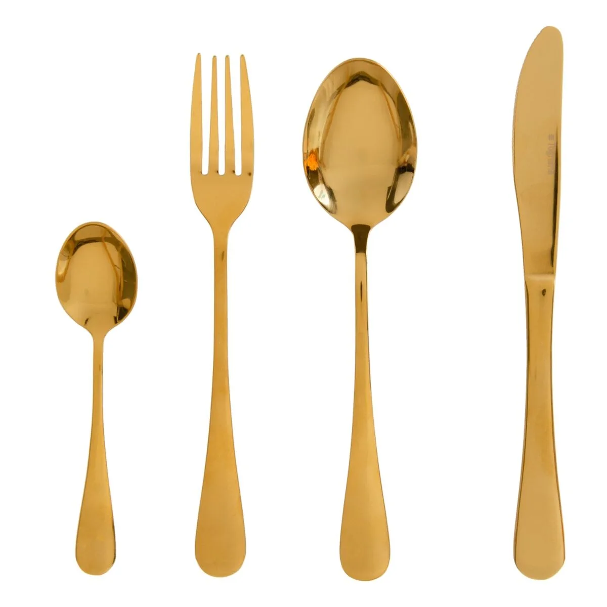Couverts dore acier inoxydable 24 pieces s880085729. L'art de vivre à la française s'exprime dans notre collection maison Diaytar.