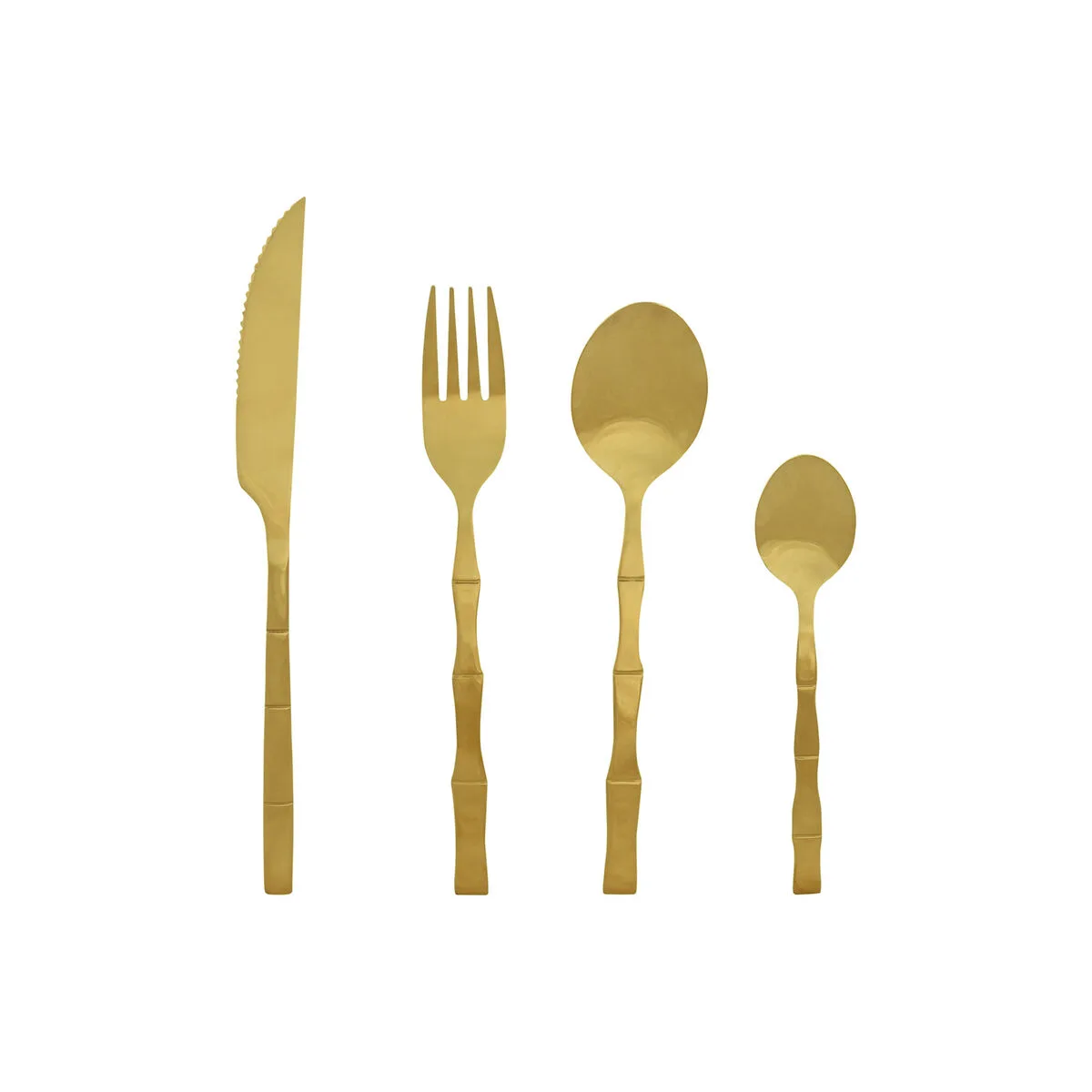 Couverts home esprit dore acier inoxydable 15 x 7 x 24 cm 16 pieces s306073980. Diaytar transforme l'essai du e-commerce généraliste en vous offrant une expérience curated, qualitative et surprenante