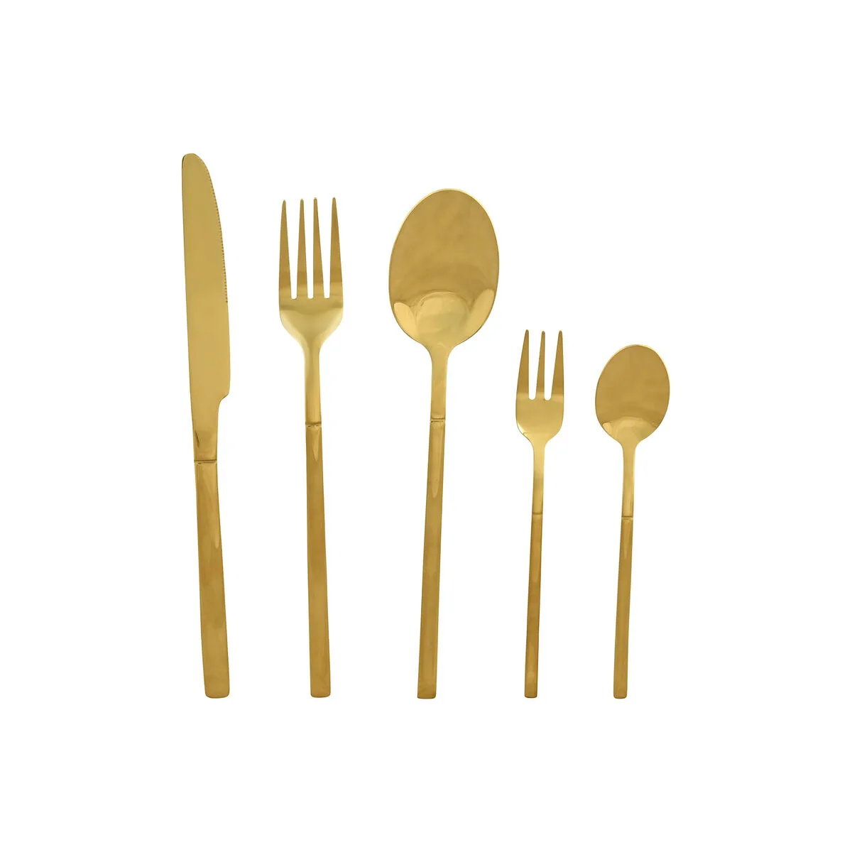 Couverts home esprit dore acier inoxydable 17 x 7 x 24 cm 20 pieces s306074028. Diaytar a été pensé pour les multitâches, les exigeants, les pressés, les rêveurs... En somme, pour vous.