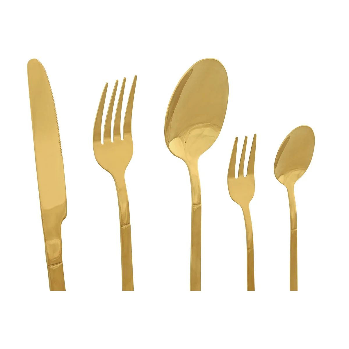 Couverts home esprit dore acier inoxydable 17 x 7 x 24 cm 20 pieces s306074088. Diaytar, c'est la preuve que le génie réside dans les détails. Chaque produit a été scruté, pesé, et approuvé.