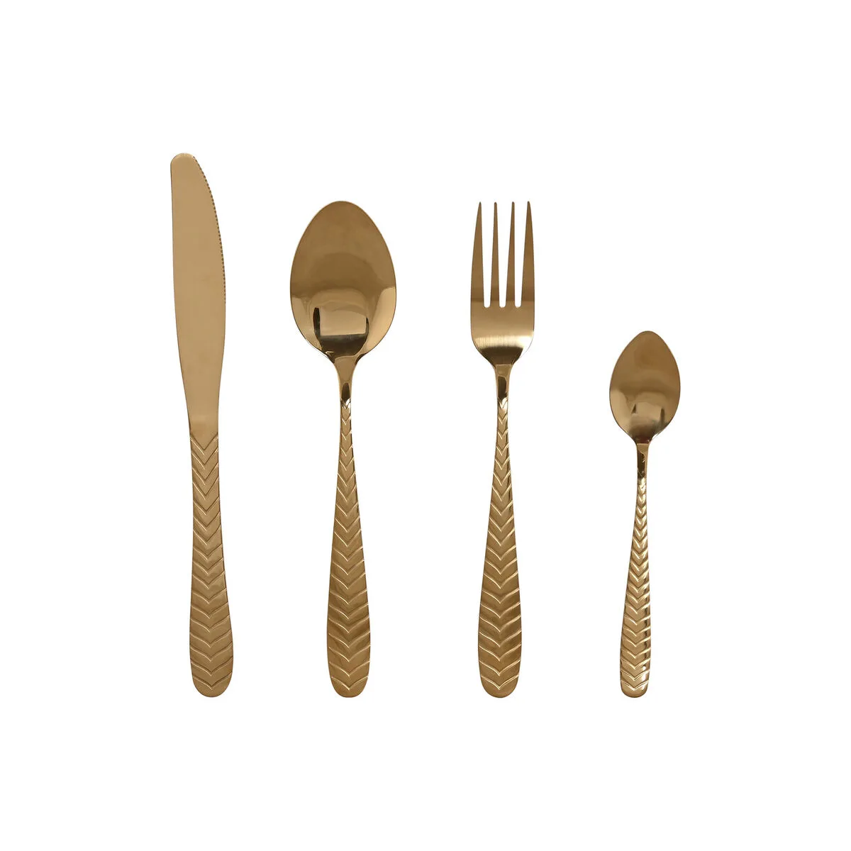 Couverts home esprit dore acier inoxydable 2 x 0 4 x 22 5 cm 16 pieces s305964146. Diaytar a sélectionné pour vous une palette de produits allant de l'électronique grand public aux must-have de la maison