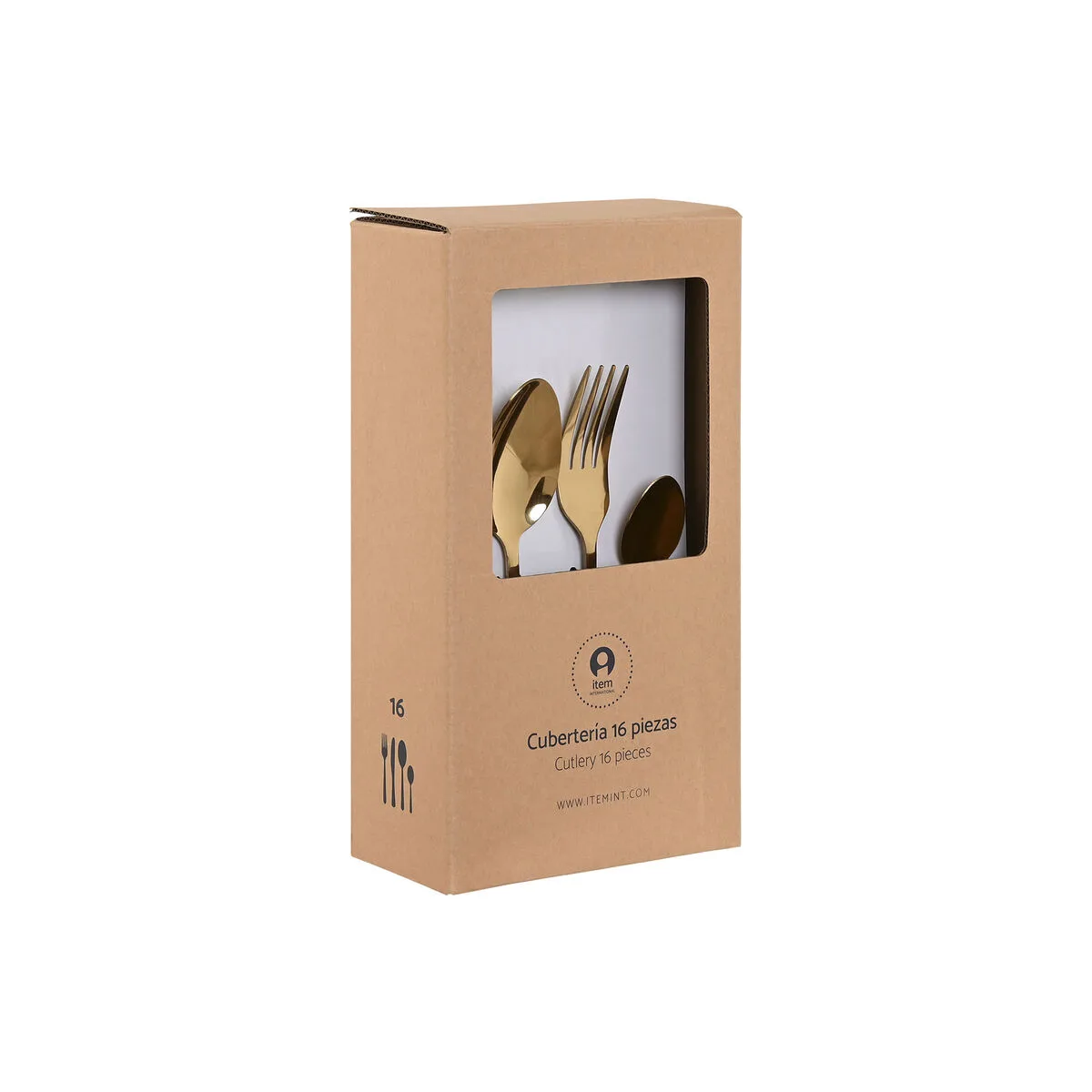 Couverts home esprit dore acier inoxydable 2 x 0 4 x 24 cm 16 pieces s305964243. Notre algorithme préféré chez Diaytar ? L'humain. Car rien ne remplace le coup de cœur pour un produit exceptionnel.