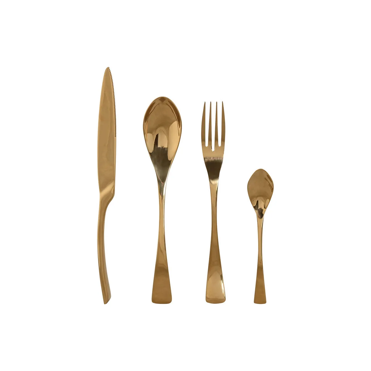 Couverts home esprit dore acier inoxydable 2 x 1 5 x 25 5 cm 16 pieces s305963870. Révélez votre style avec la collection capsule Diaytar, limitée et exclusive.