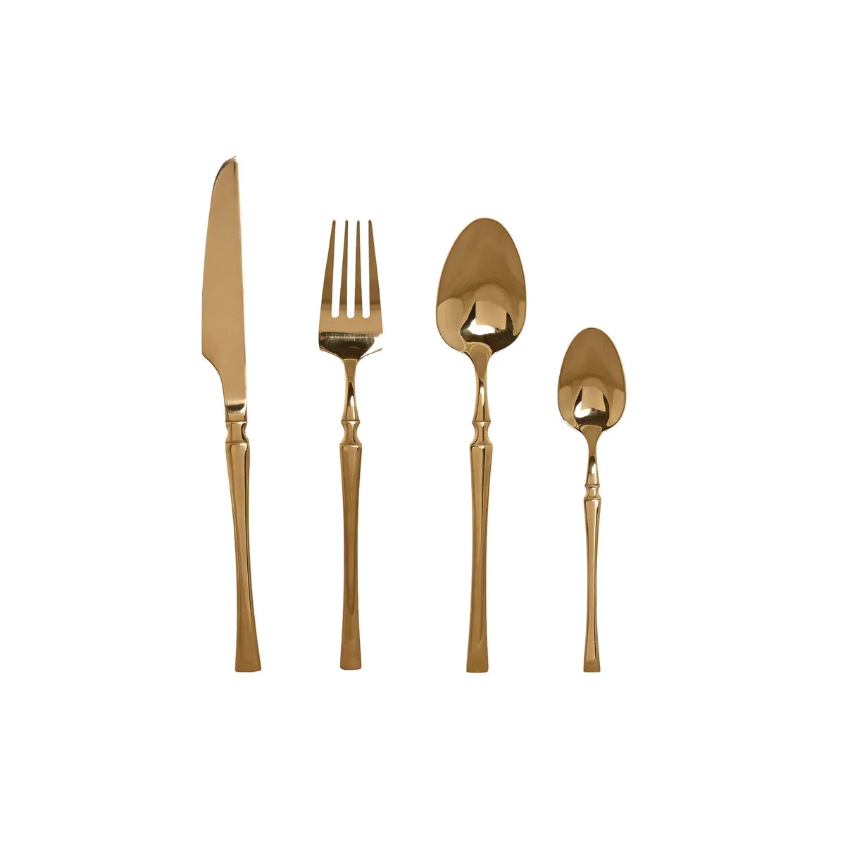 Couverts home esprit dore acier inoxydable 3 x 1 5 x 15 cm 16 pieces s305462044. Diaytar, c'est la fusion entre le meilleur de l'artisanat et le cutting-edge de la technologie, au service de votre quotidien.
