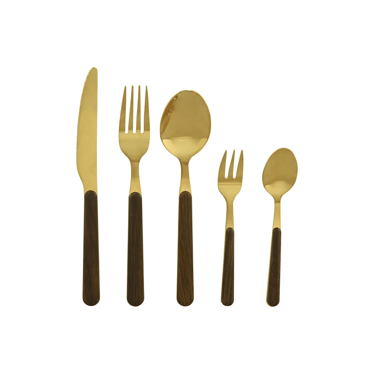 Couverts home esprit marron dore acier inoxydable abs 17 x 7 x 24 cm 20 pieces s306073859. Diaytar : Votre portail vers un monde de produits où la frontière entre l'essentiel et le superflu devient délicieusement floue