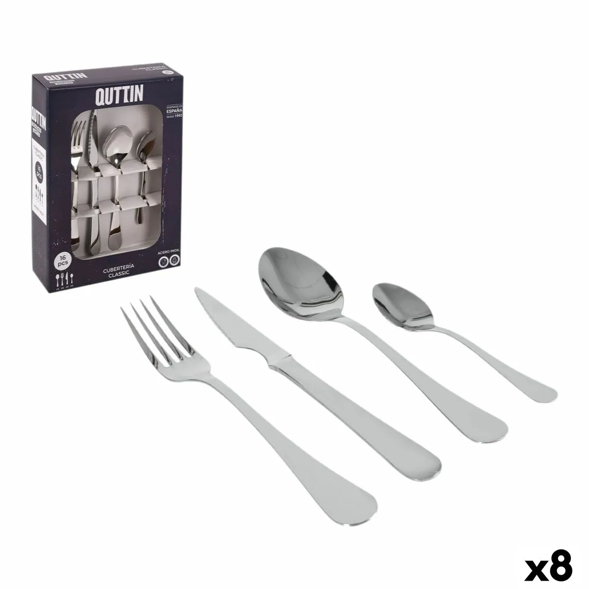 Couverts quttin classic 8 unites s223717472. Nous avons créé Diaytar pour être le point de repère dans le paysage souvent confuse du e-commerce généraliste.