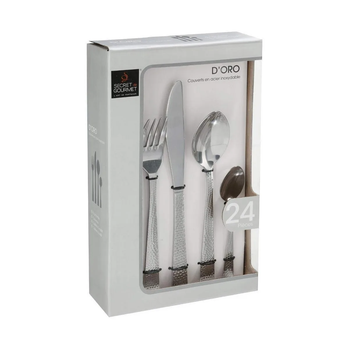 Couverts secret de gourmet d oro inox 24 pieces s790727784. Diaytar, le trait d'union entre vos besoins pratiques et vos aspirations esthétiques, à travers une offre généraliste pointue