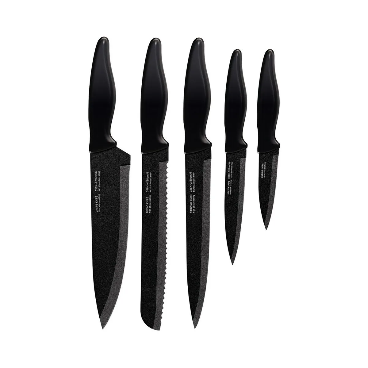 Couverts smile sns 4 noir gris bois acier inoxydable 5 pieces s910403849. Notre équipe Diaytar est une bande de dénicheurs compulsifs, toujours en quête du produit qui provoquera l'étincelle dans votre regard.