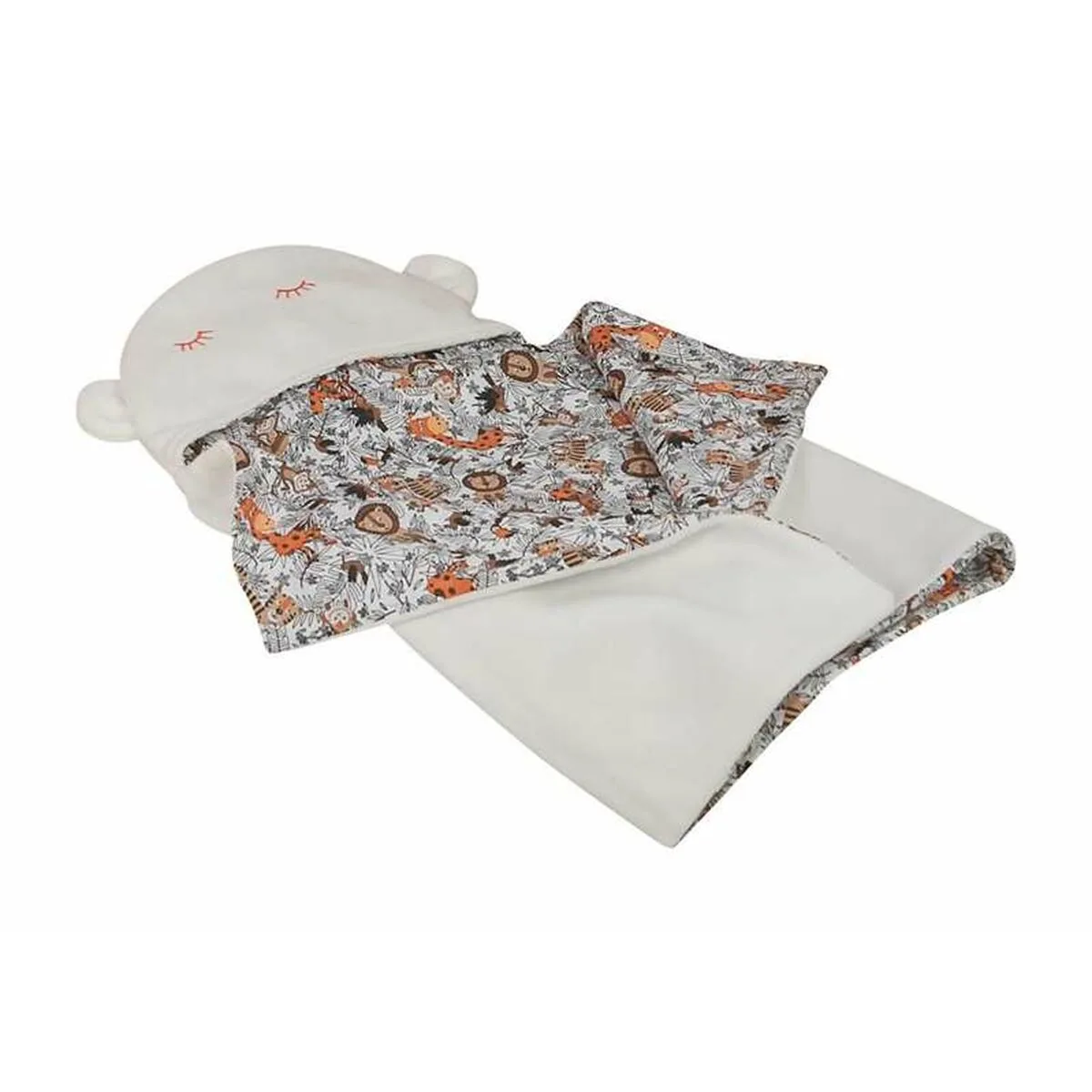 Couverture de bebe reversible avec capuche 90 x 66 cm jungle s243183488. La promesse Diaytar : une sélection rigoureuse de produits généraux où la tendance et la durabilité vont de pair