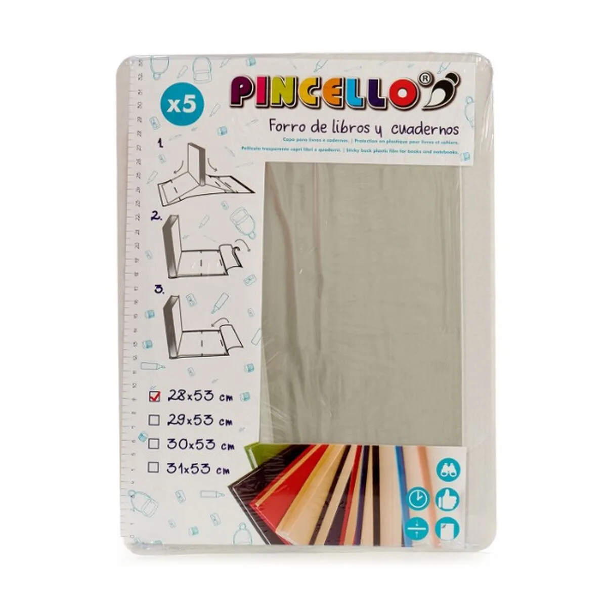 Couverture de livre adhesive pincello 1805001 transparent s362317713. Bienvenue dans l'écosystème Diaytar, où chaque produit a été pensé pour s'intégrer parfaitement dans votre vie moderne