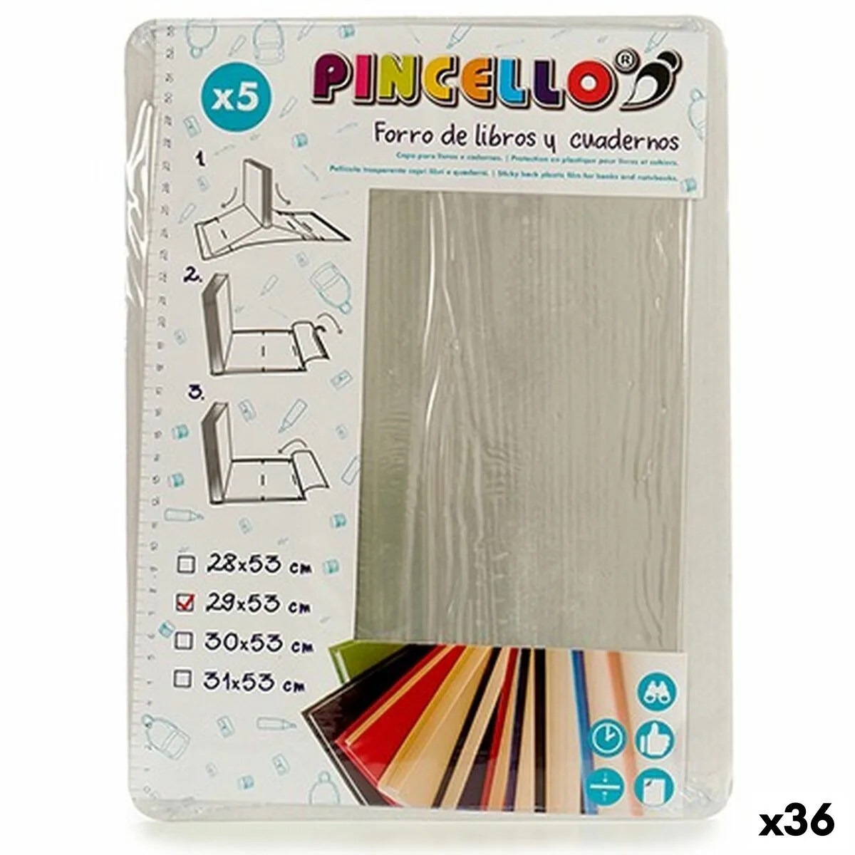 Couverture de livre adhesive pincello 1805002 plastique s362488590. Diaytar : Parce que vous méritez le meilleur, nous sélectionnons l'excellence.