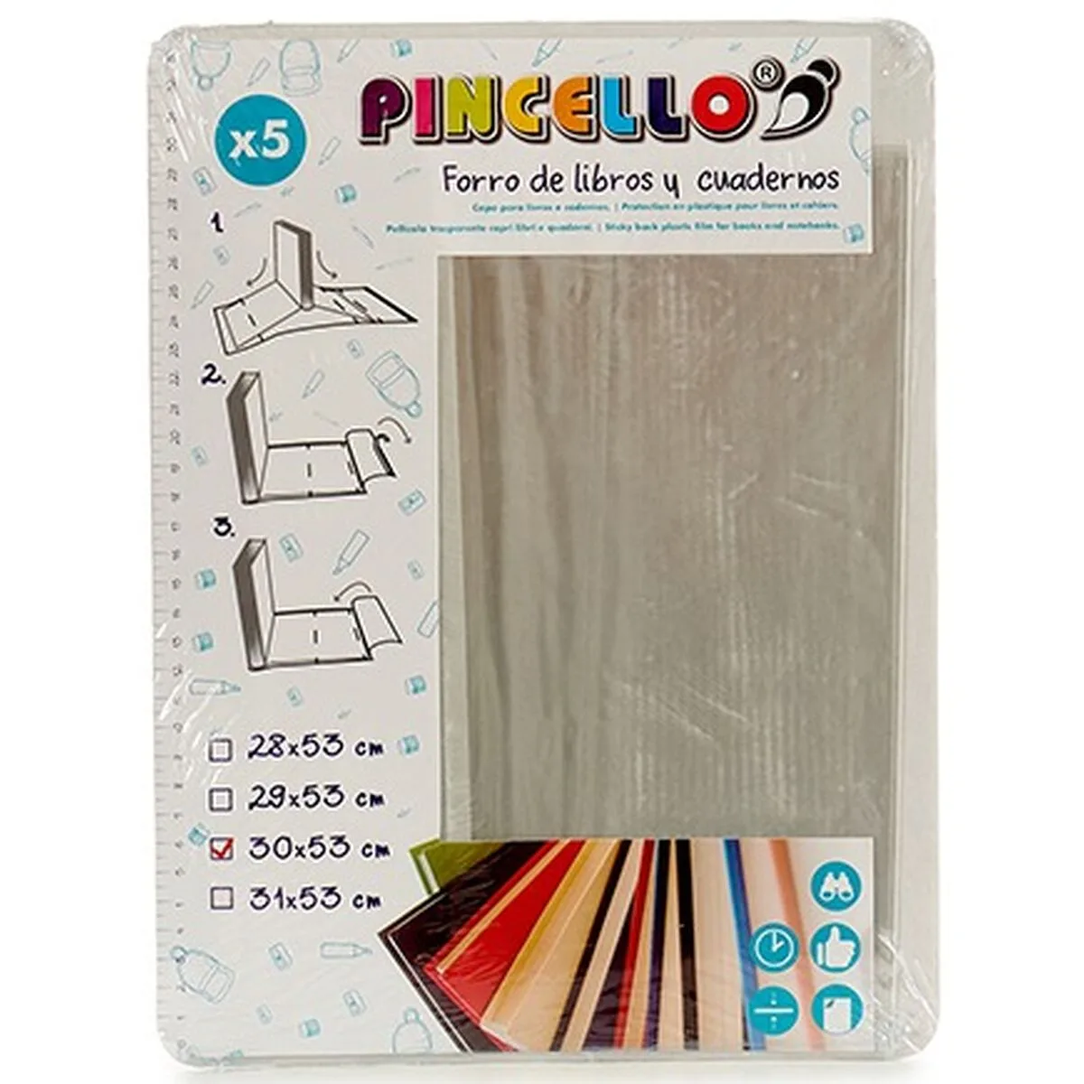Couverture de livre adhesive pincello 1805003 plastique s362488425. Diaytar : Parce que vous méritez le meilleur, nous sélectionnons l'excellence.