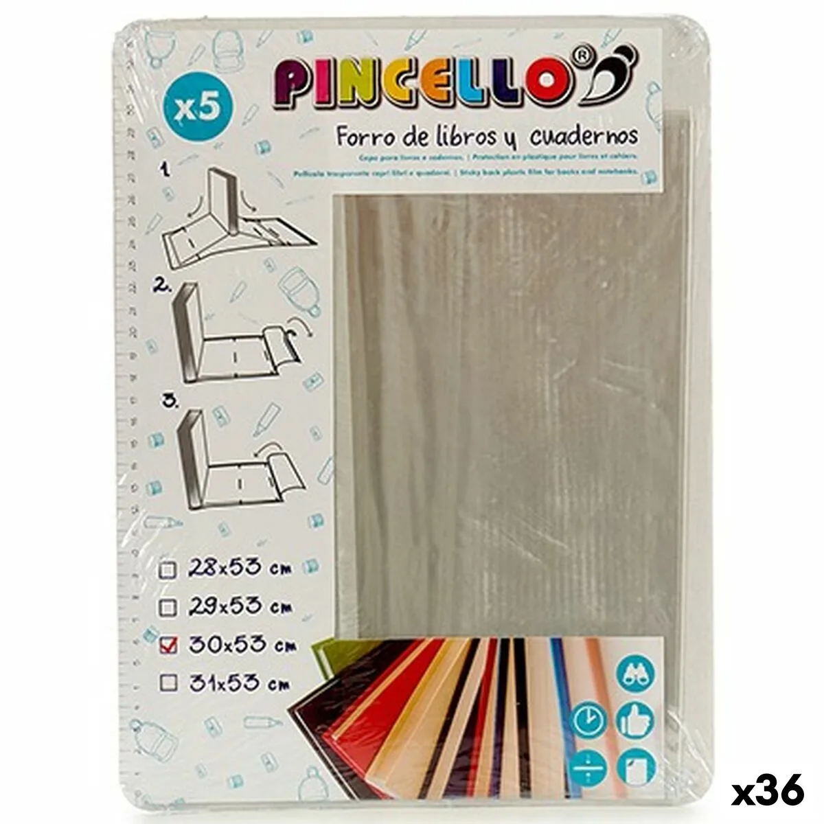 Couverture de livre adhesive pincello 1805003 plastique s362488439. Diaytar, c'est la promesse de trouver ce produit parfait qui répondra à un besoin précis tout en étant un objet de désir