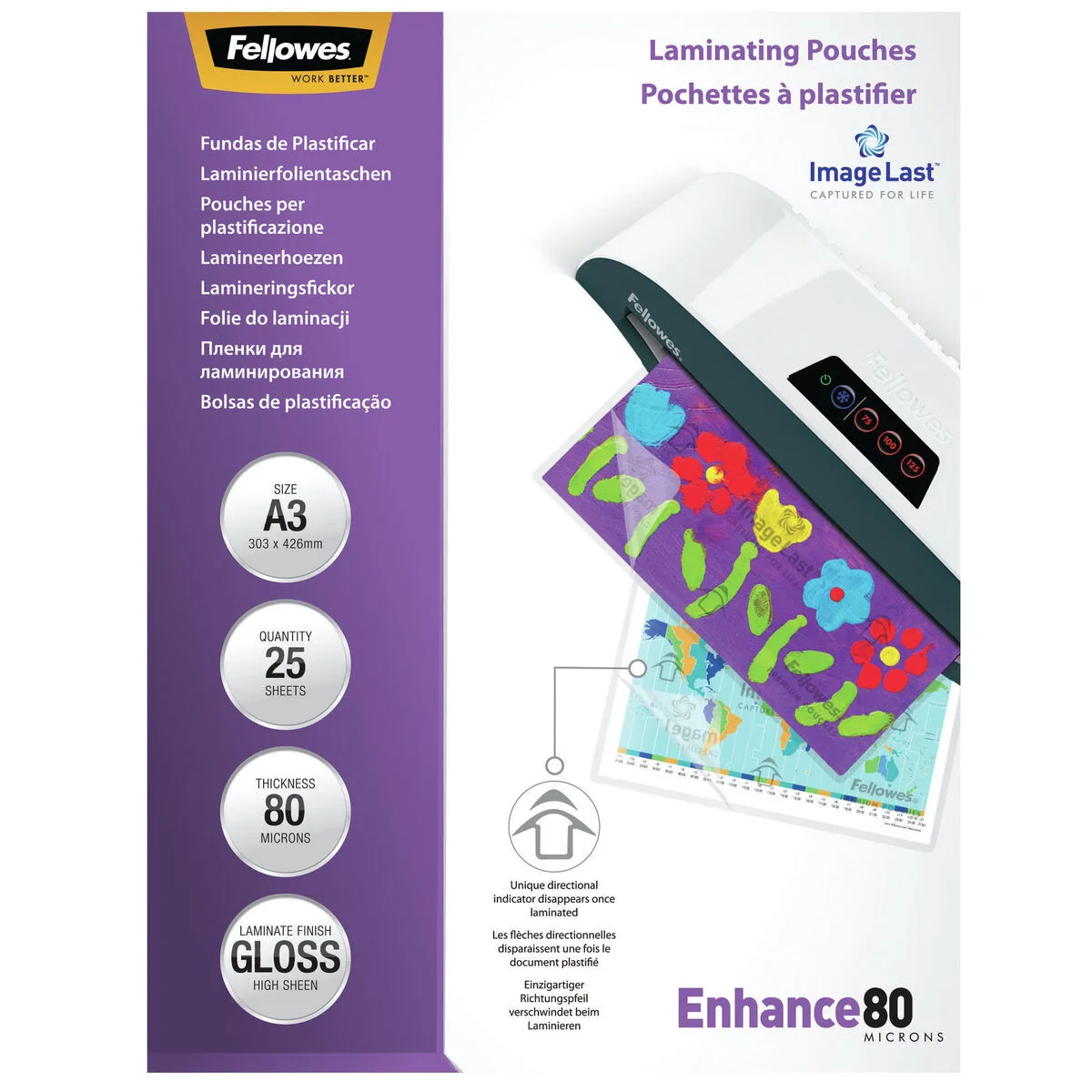 Couvertures de plastification fellowes 25 unites transparent a3 s840726393. Diaytar a sélectionné pour vous une palette de produits allant de l'électronique grand public aux must-have de la maison