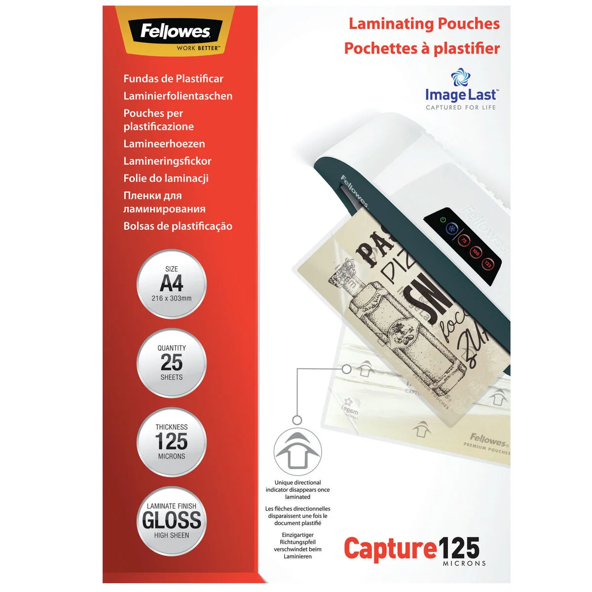 Couvertures de plastification fellowes 25 unites transparent a4 s840726224. La promesse Diaytar : une sélection rigoureuse de produits généraux où la tendance et la durabilité vont de pair
