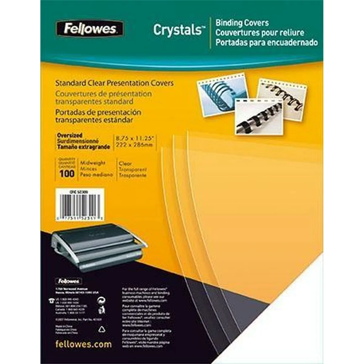 Couvertures de reliure fellowes 53762 transparent a4 pvc plastique 100 unites s840724858. Diaytar révolutionne votre expérience d'achat en ligne avec une curation unique de produits tendance, high-tech et lifestyle