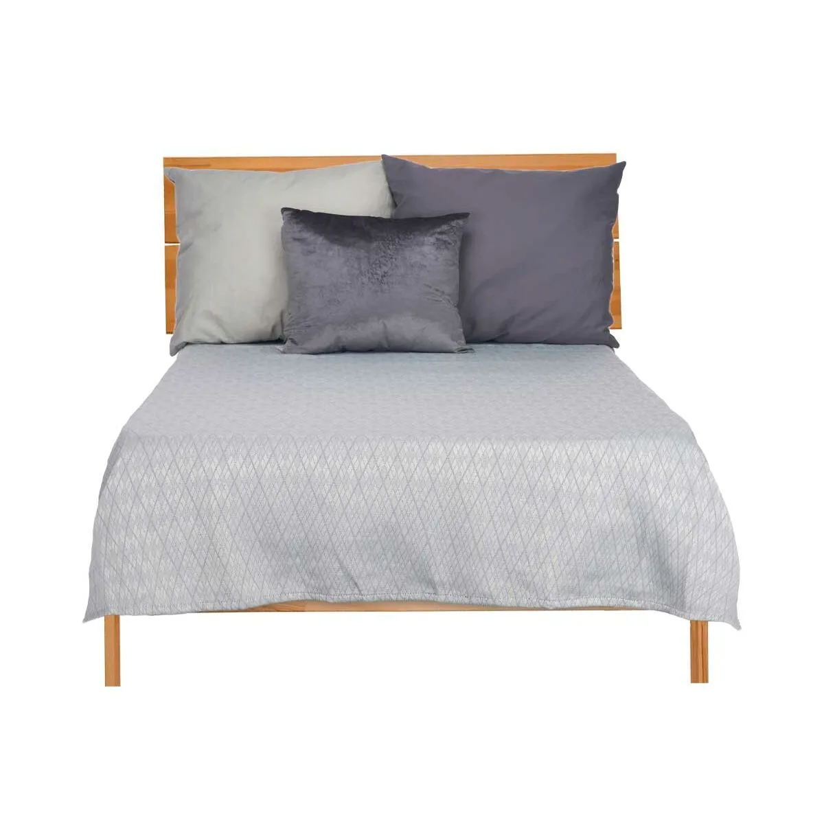 Couvre lit 240 x 260 cm losanges gris 4 unites s362624719. Diaytar, c'est la rencontre parfaite entre modernité et authenticité.