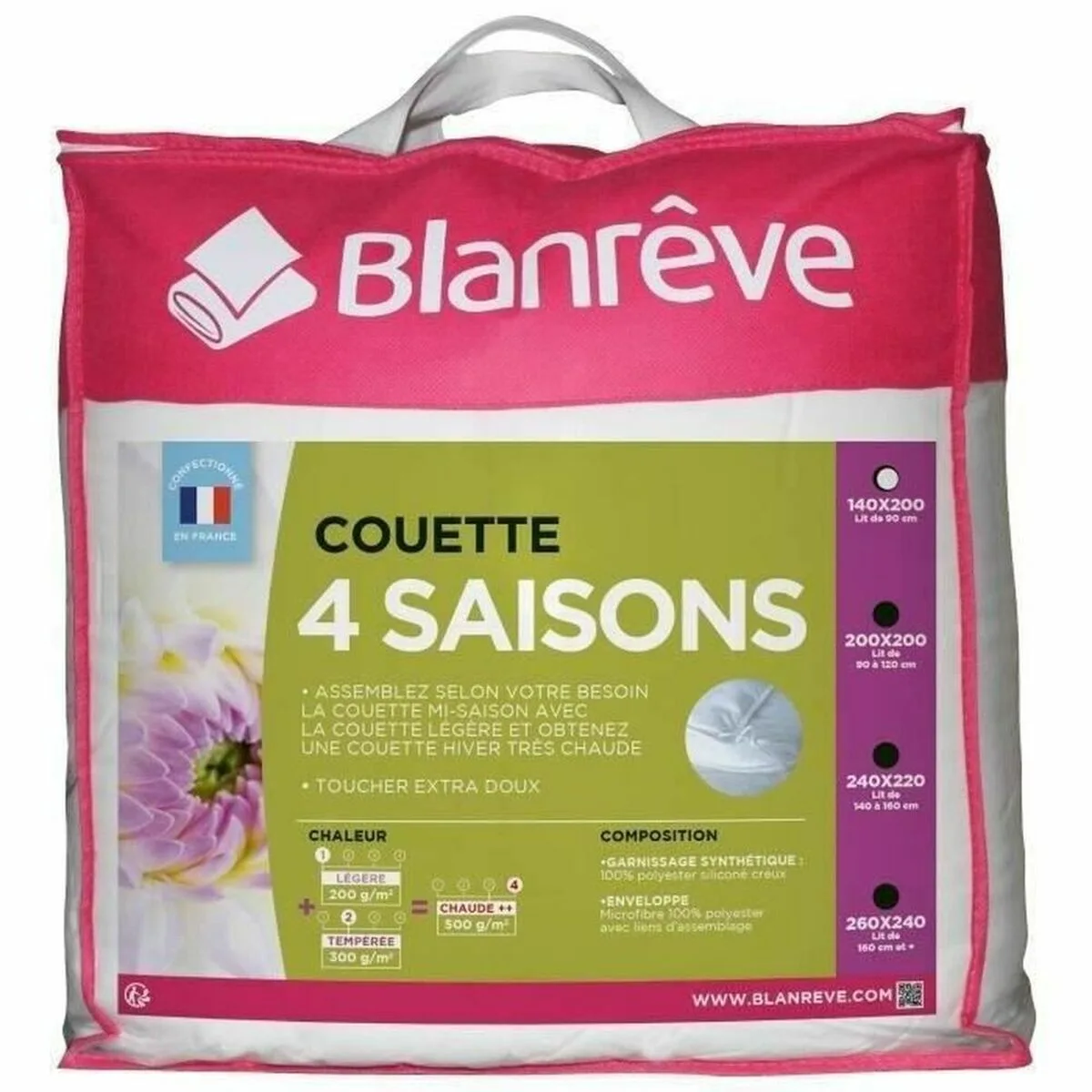 Couvre lit blanreve blanc 140 x 200 cm s710547994. Diaytar s'adapte à vos besoins avec une gamme complète et variée.