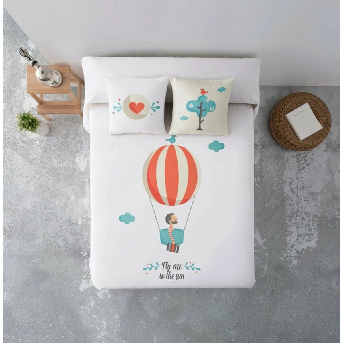 Couvre lit decolores globo chico multicouleur ballon s981118087. Diaytar vous habille de la tête aux pieds avec goût et raffinement.