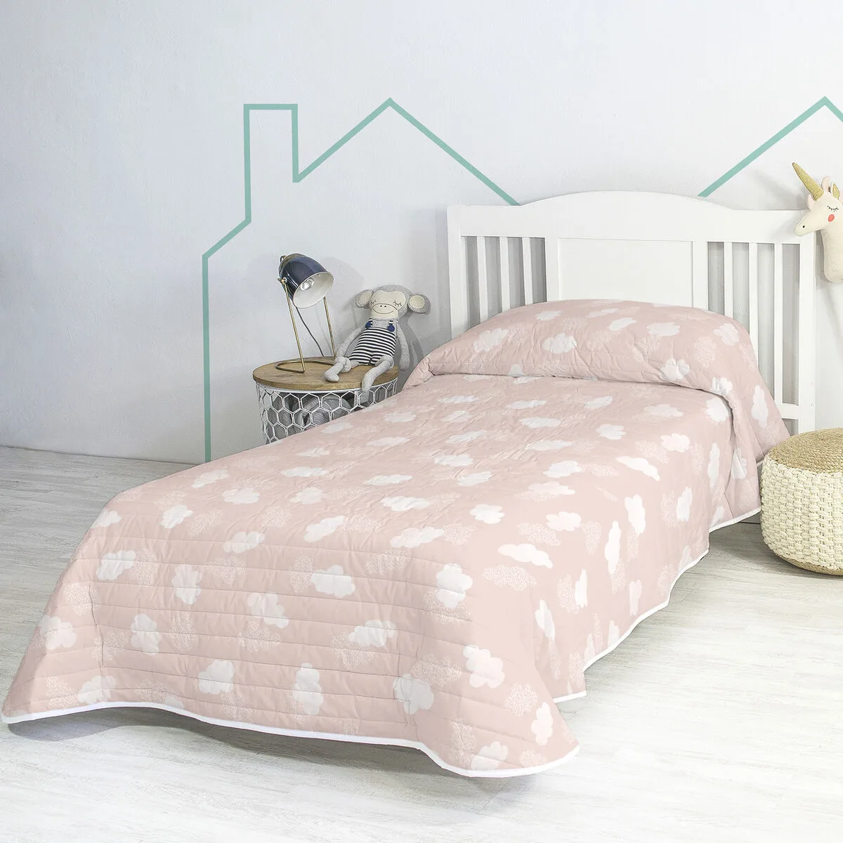 Couvre lit happyfriday basic kids rose 180 x 260 cm d161177014. Notre credo ? L'excellence accessible. Diaytar rend le premium attainable dans chaque catégorie de produits.