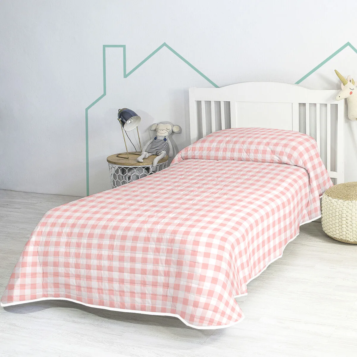 Couvre lit happyfriday basic kids rose 180 x 260 cm vichy d161187740. Notre philosophie Diaytar : vous offrir une plateforme unique où produits généraux, tendances et technologies convergent harmonieusement