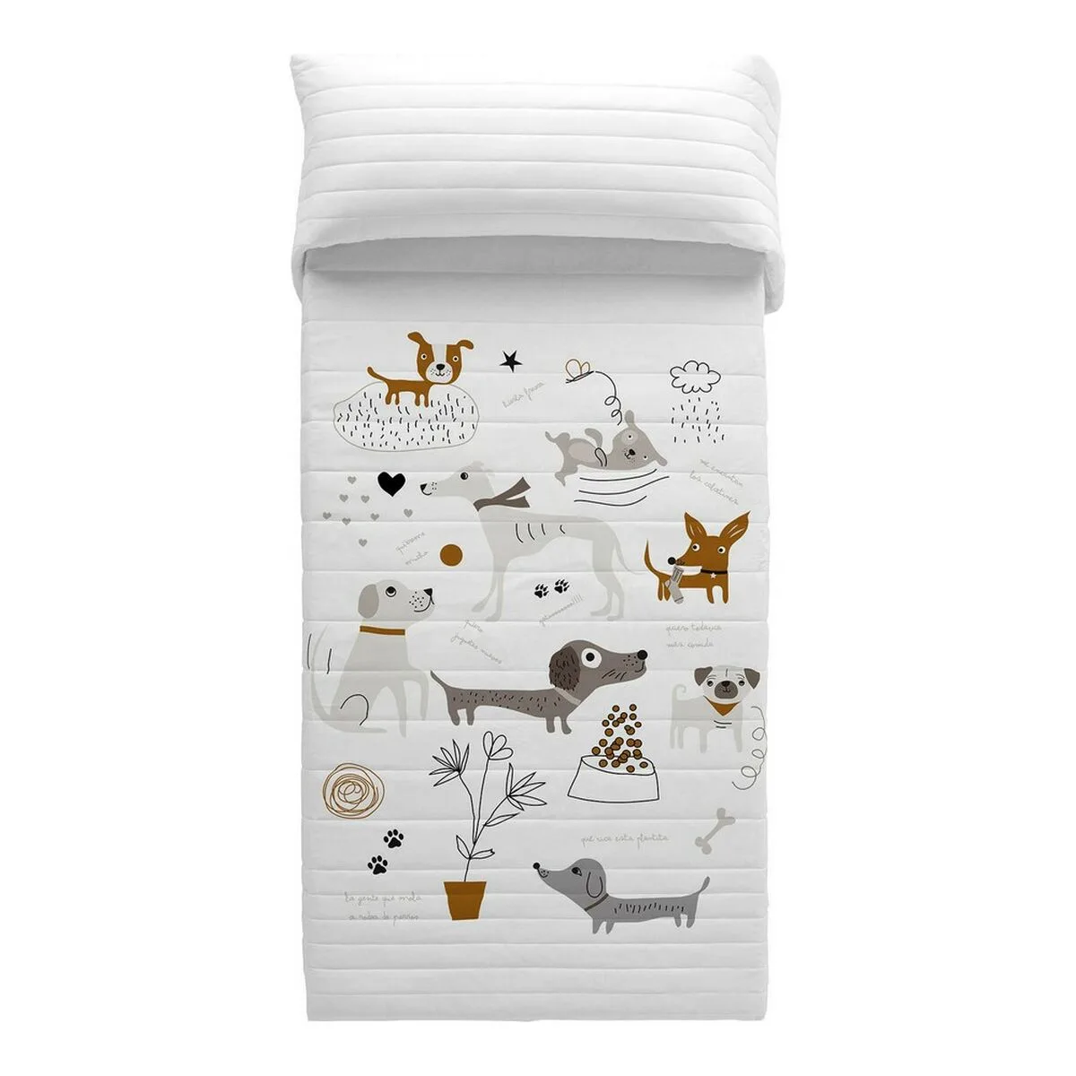 Couvre lit panzup dogs 1 gran lit 2 persones s280696352. Diaytar, le nom qui garantit que chaque produit, du plus technologique au plus basique, a été choisi avec goût et exigence