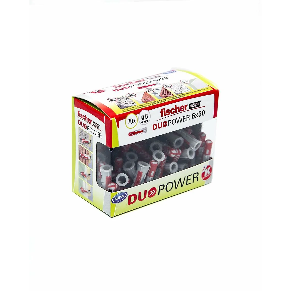 Crampons fischer duopower 6 x 30 mm 70 unites s791308345. Nous avons créé Diaytar pour être le point de repère dans le paysage souvent confuse du e-commerce généraliste.
