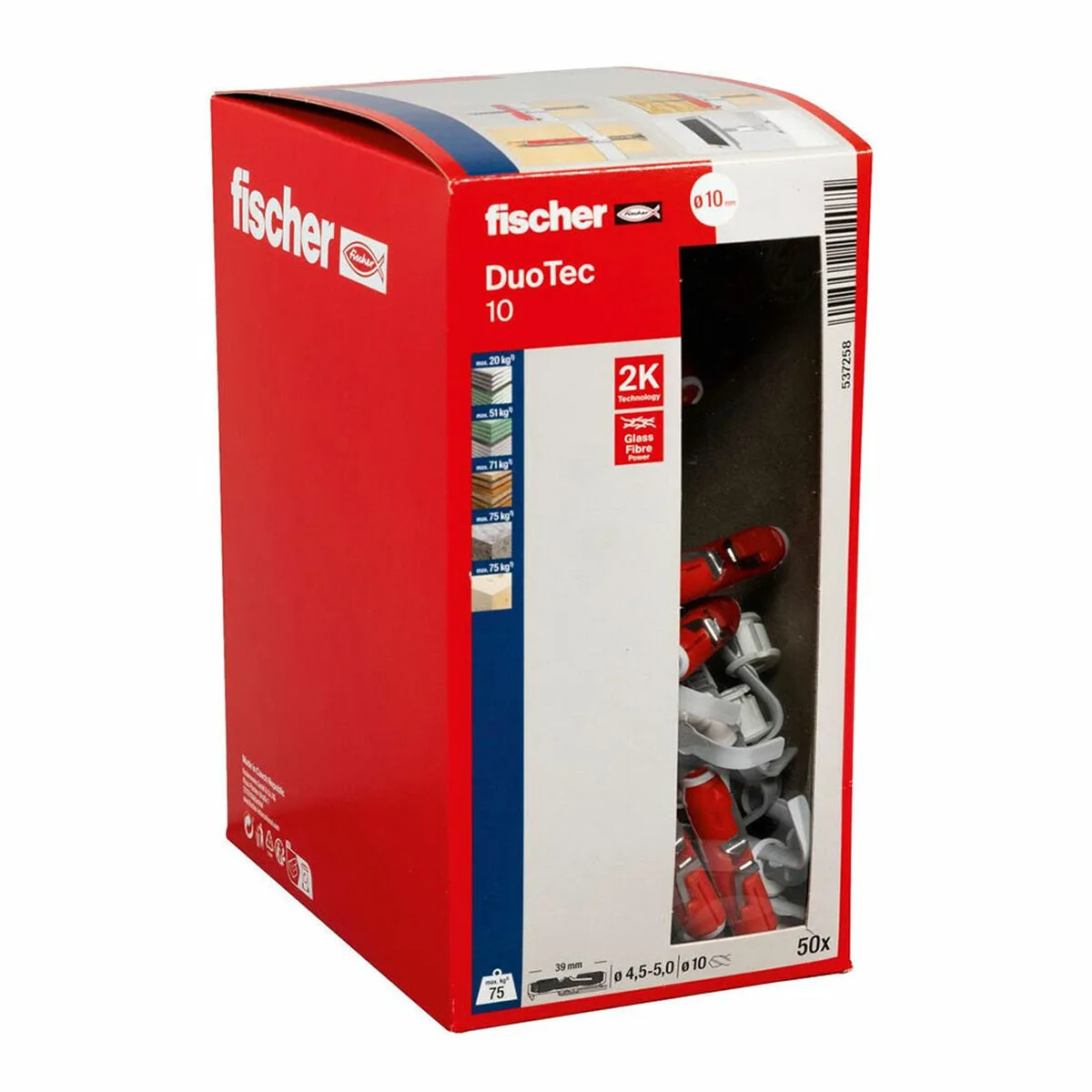 Crampons fischer duotec 537258 nylon m10 50 unites s792038471. Diaytar ne stocke pas des produits, il collectionne des pièces uniques pour enrichir votre quotidien.