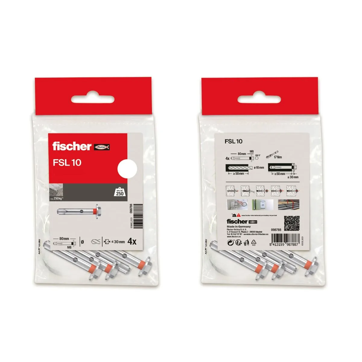 Crampons fischer m10 x 70 mm s790933926. Votre vie, simplifiée et stylisée par Diaytar et sa collection de produits essentiels et innovants