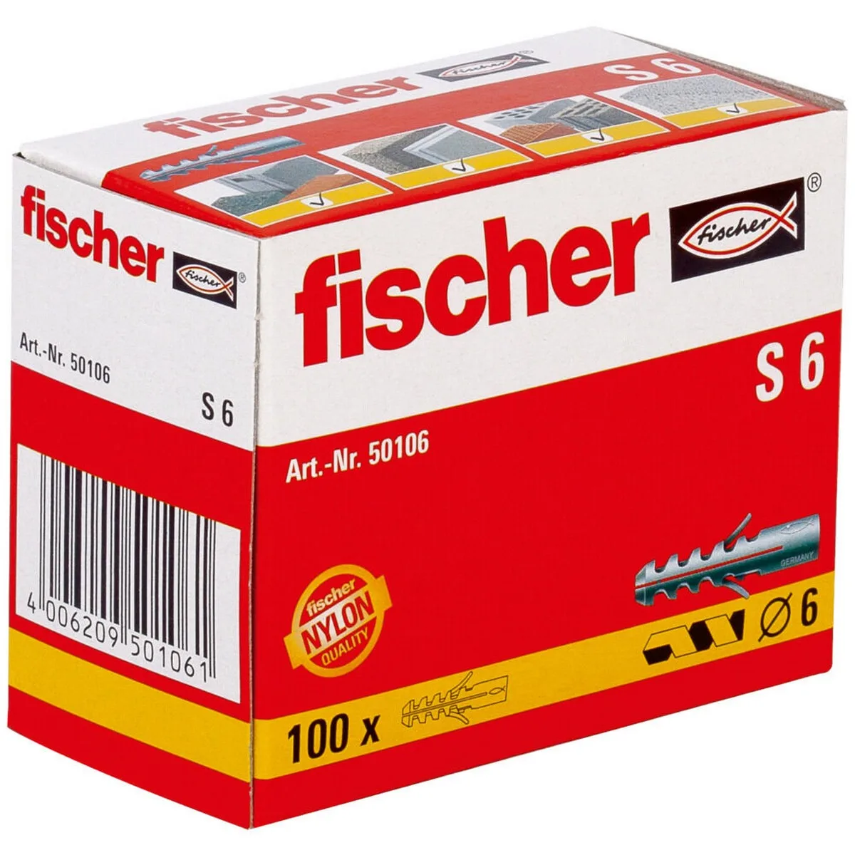 Crampons fischer s6 50106 expansion 100 pieces 6 x 40 mm s790394824. Nous croyons en la puissance de la simplicité. Les produits Diaytar sont beaux, utiles, et incroyablement simples à utiliser.