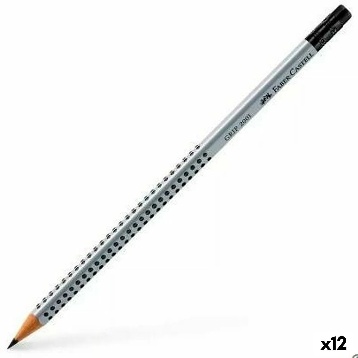 Crayon avec gomme faber castell grip 2001 ecologique gris hb 12 unites s842155925. Diaytar s'engage à vous proposer une expérience shopping unique avec des produits généraux innovants, tendance et toujours à prix attractifs