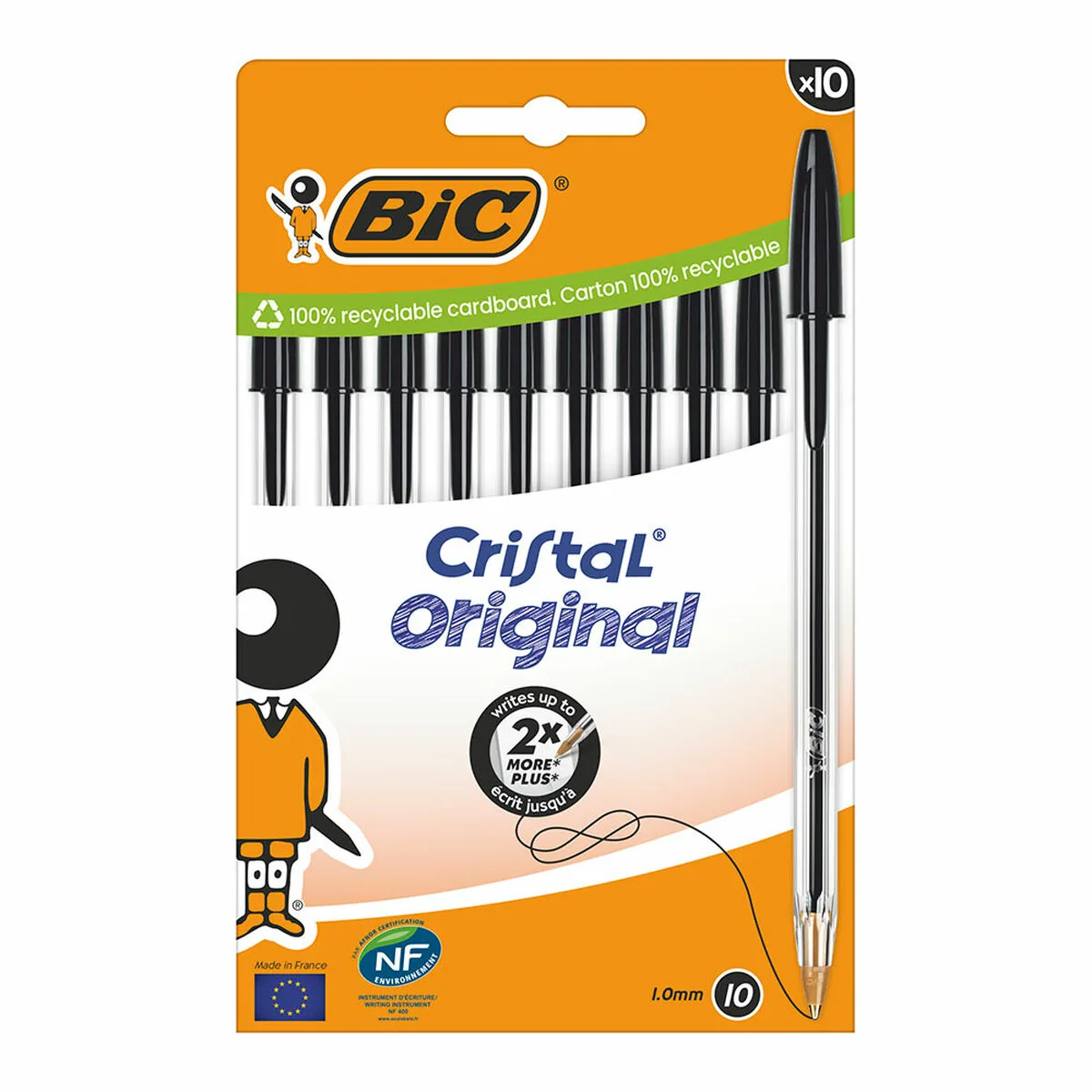 Crayon bic cristal noir 10 unites s792884775. Nous avons voulu Diaytar comme une deuxième maison, remplie de produits qui vous ressemblent et vous facilitent la vie.