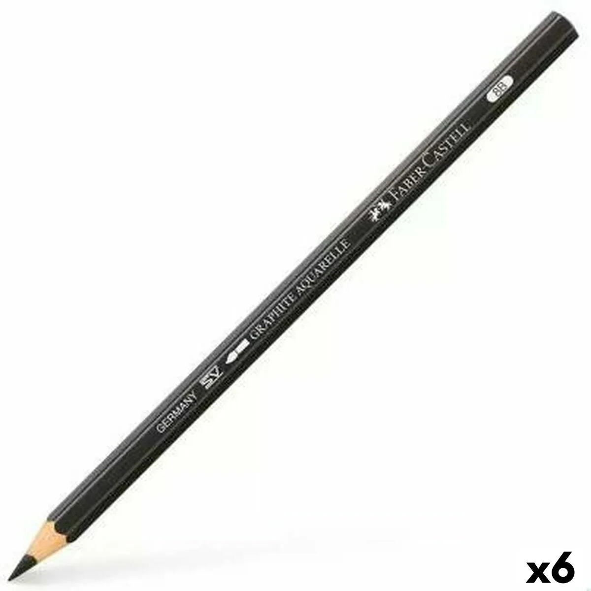 Crayon faber castell graphite aquarelle aquarelle noir hexagonal 8b 6 unites s842156836. Élargissez vos horizons avec Diaytar, le hub de tous les produits qui comptent vraiment dans votre vie de tous les jours