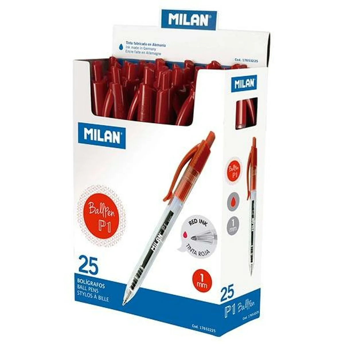 Crayon milan p1 rouge 1 mm 25 pieces s841297599. Bienvenue dans l'ère du shopping conscient. Diaytar privilégie des produits avec une éthique et un impact positif.