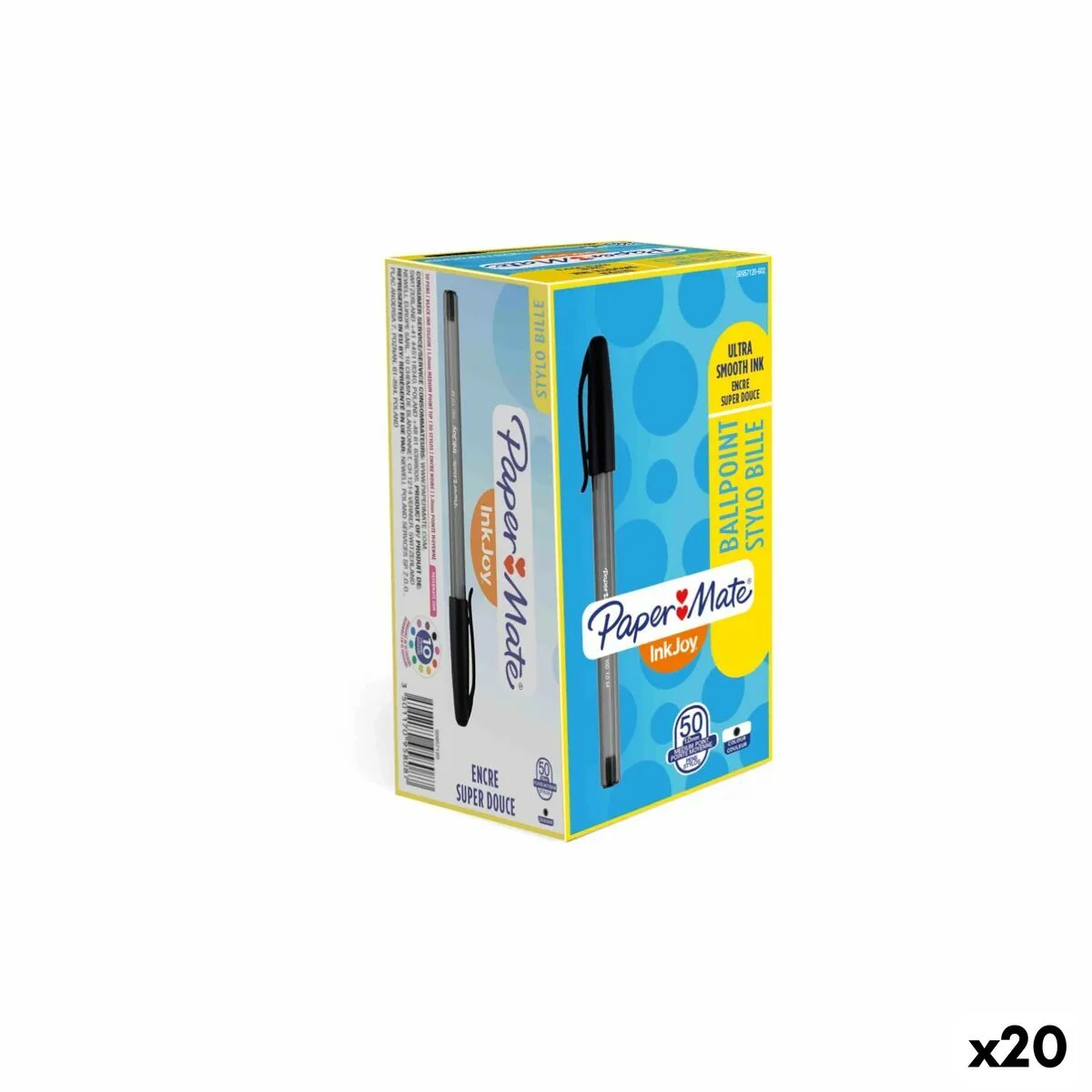Crayon paper mate inkjoy 50 pieces noir 1 mm 20 unites s842504361. Diaytar s'engage à vous proposer une expérience shopping unique avec des produits généraux innovants, tendance et toujours à prix attractifs