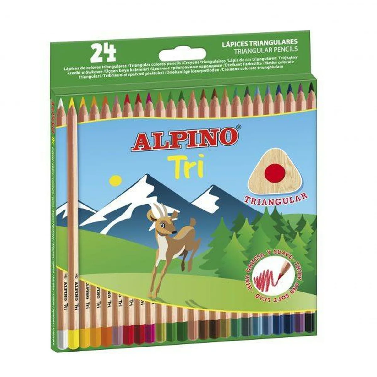 Crayons de couleur alpino tri multicouleur 6 unites s843409817. Notre équipe Diaytar est une bande de dénicheurs compulsifs, toujours en quête du produit qui provoquera l'étincelle dans votre regard.