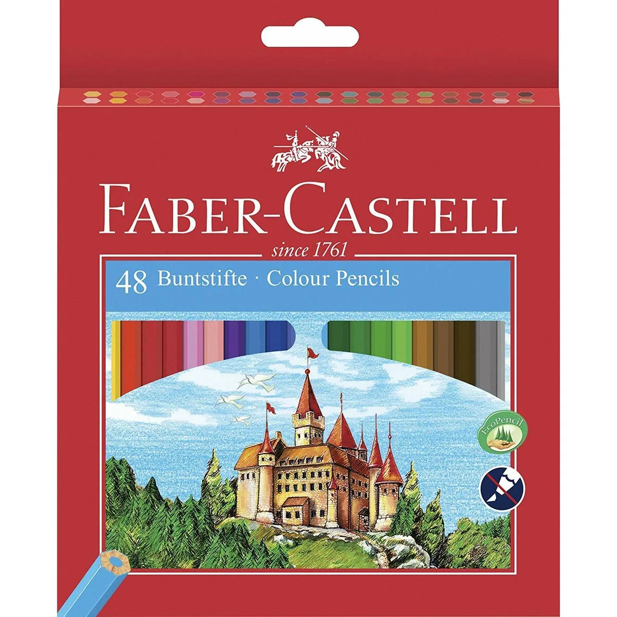 Crayons de couleur faber castell castle multicouleur 48 pieces s840644836. Notre équipe chez Diaytar est une brigade de passionnés, toujours en chasse pour dénicher la perle rare qui vous fera vibrer.