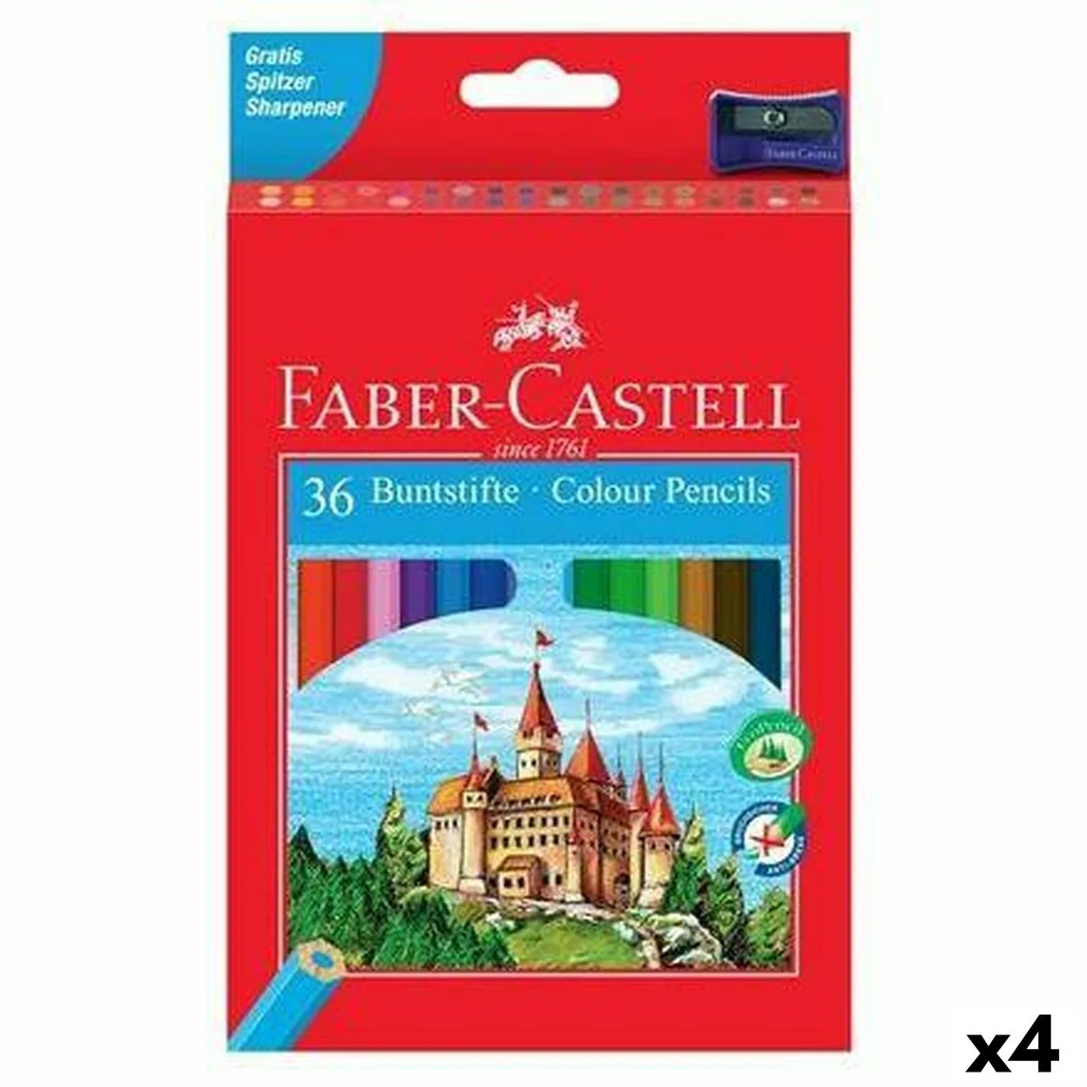 Crayons de couleur faber castell multicouleur 4 pieces s842191375. Diaytar capitalise sur la diversité : notre force est de vous offrir un choix immense sans jamais sacrifier la qualité