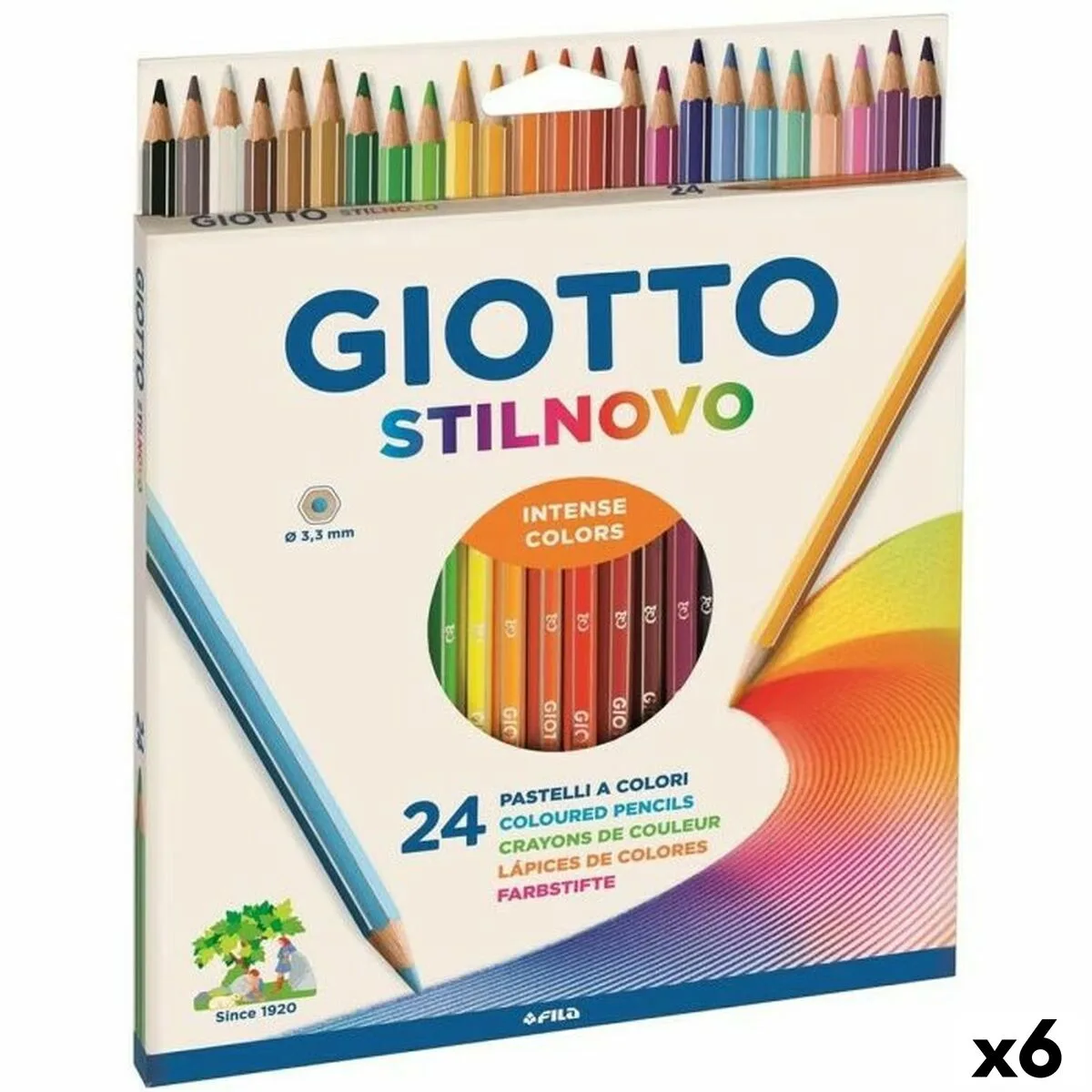 Crayons de couleur giotto stilnovo multicouleur 6 unites s843392466. Diaytar Mode : Où l'élégance rencontre l'originalité pour un style unique.