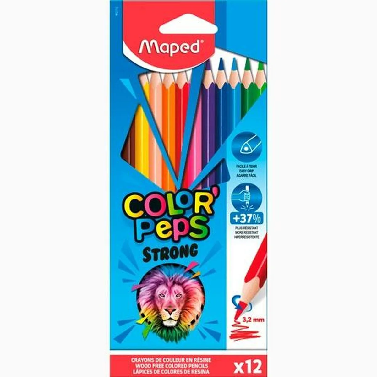 Crayons de couleur maped color peps strong multicouleur 12 pieces 12 unites s842495826. Diaytar, c'est le refuge des amoureux du beau et de l'utile, un sanctuaire dédié au produit parfait.