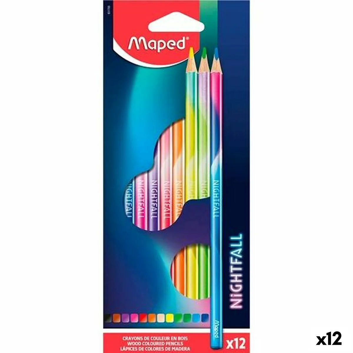 Crayons de couleur maped nightfall multicouleur 12 pieces 12 unites s842493798. Créez votre look signature avec les pièces mode sélectionnées par Diaytar.