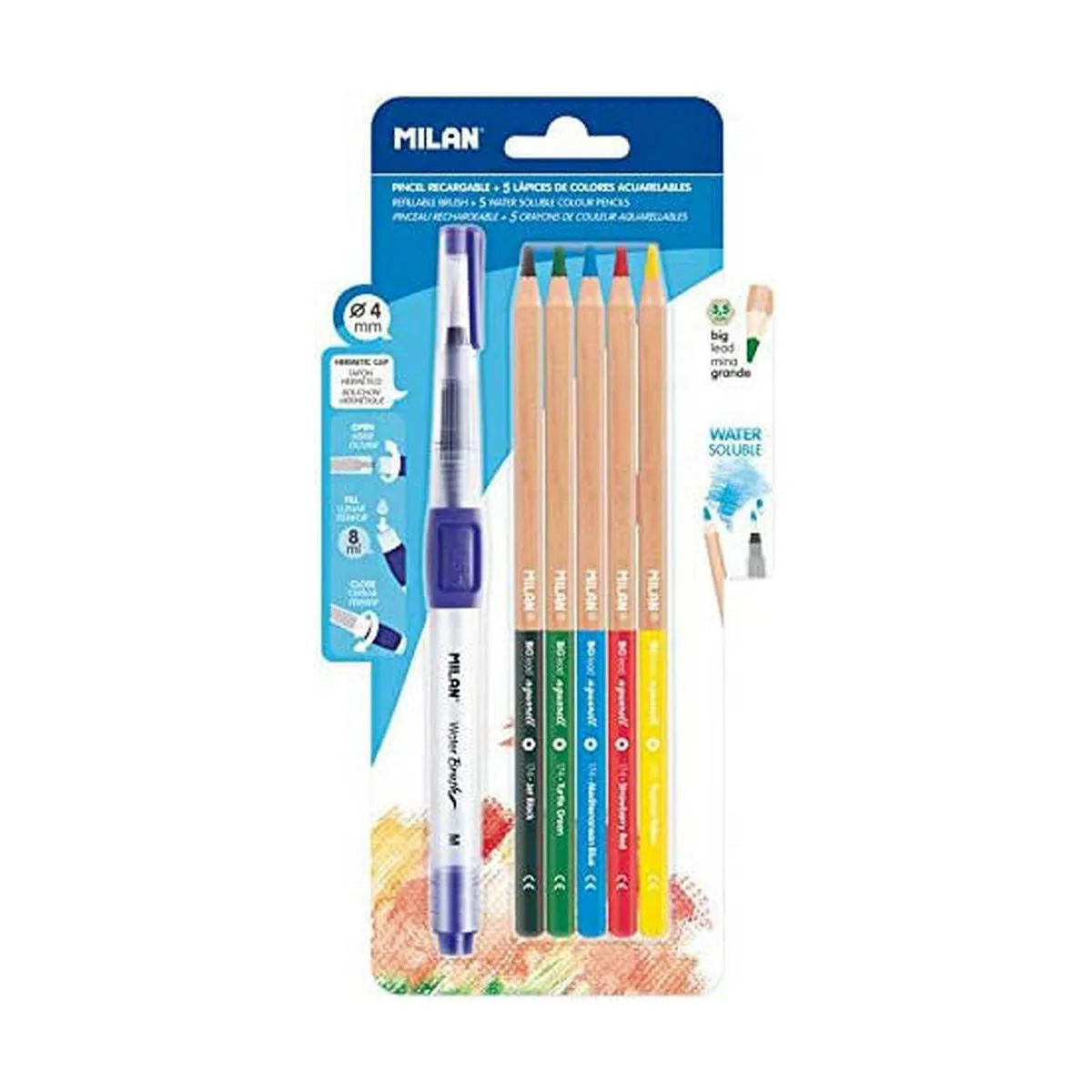 Crayons de couleur milan aquarelles multicouleur s790633880. Notre équipe Diaytar est une bande de dénicheurs compulsifs, toujours en quête du produit qui provoquera l'étincelle dans votre regard.