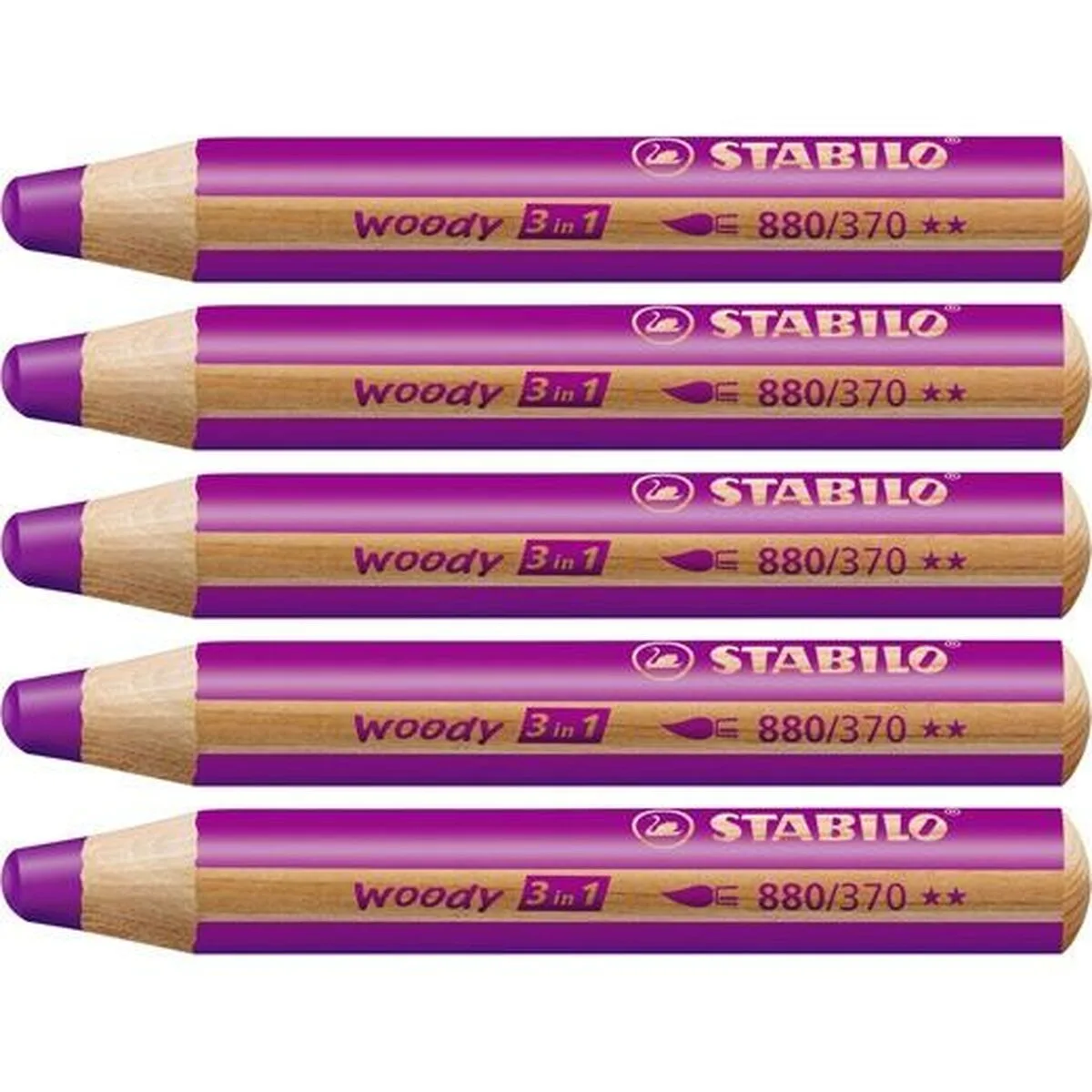 Crayons de couleur stabilo woody lila 3 en 1 5 unites s842770994. Notre algorithme préféré chez Diaytar ? L'humain. Car rien ne remplace le coup de cœur pour un produit exceptionnel.