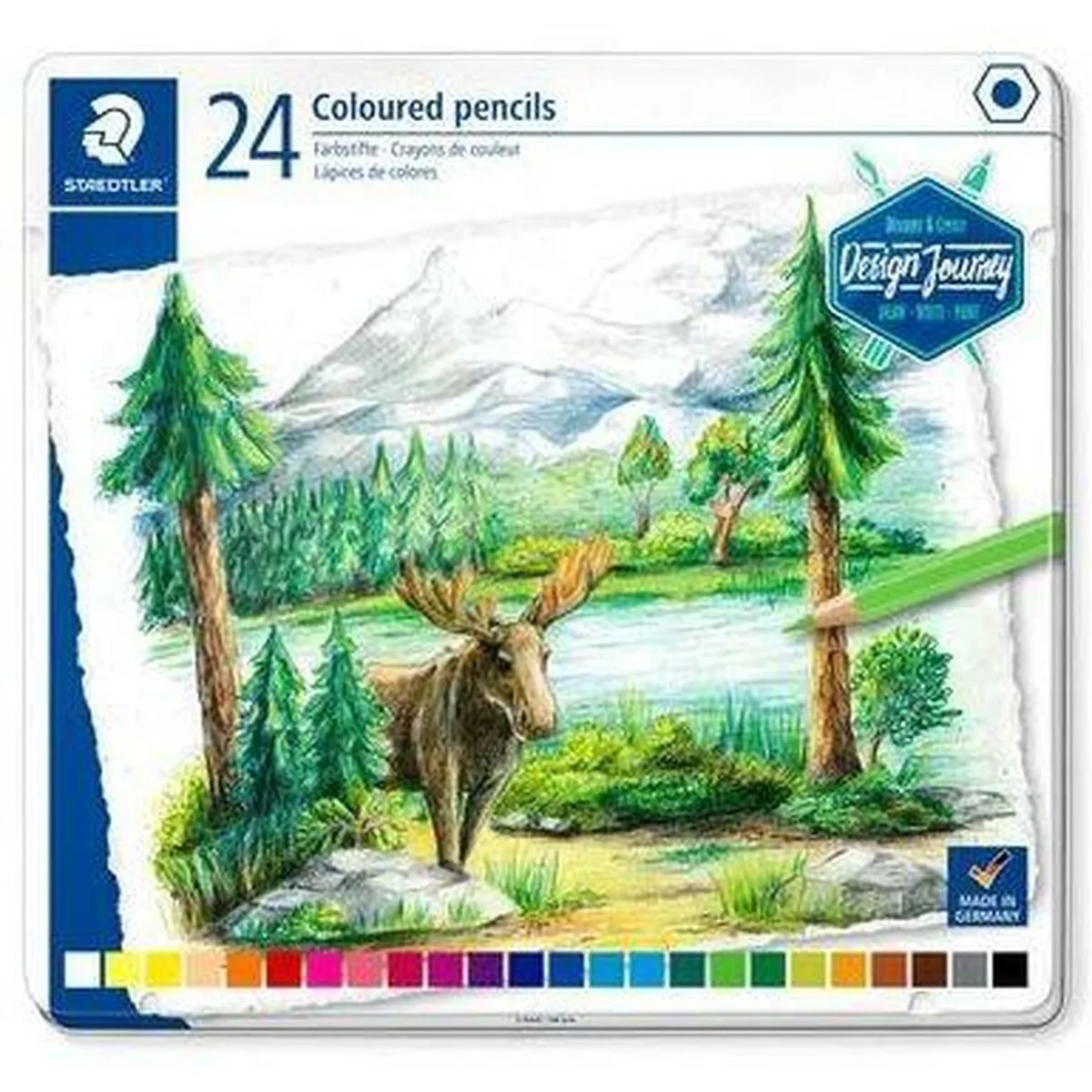 Crayons de couleur staedtler design journey 24 pieces multicouleur s841806570. Diaytar réinvente votre quotidien avec des objets déco pleins de charme.
