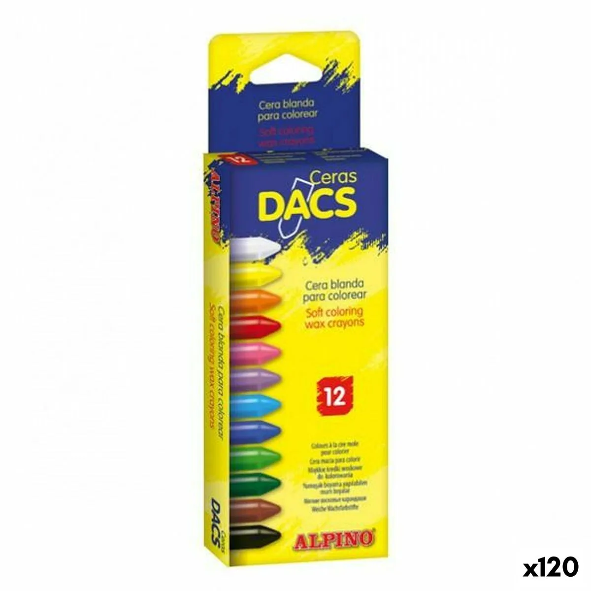 Crayons gras de couleur alpino dacs multicouleur 120 unites s843646929. Soyez à la pointe de la tendance et de la technologie avec Diaytar, votre partenaire pour un shopping généraliste avisé