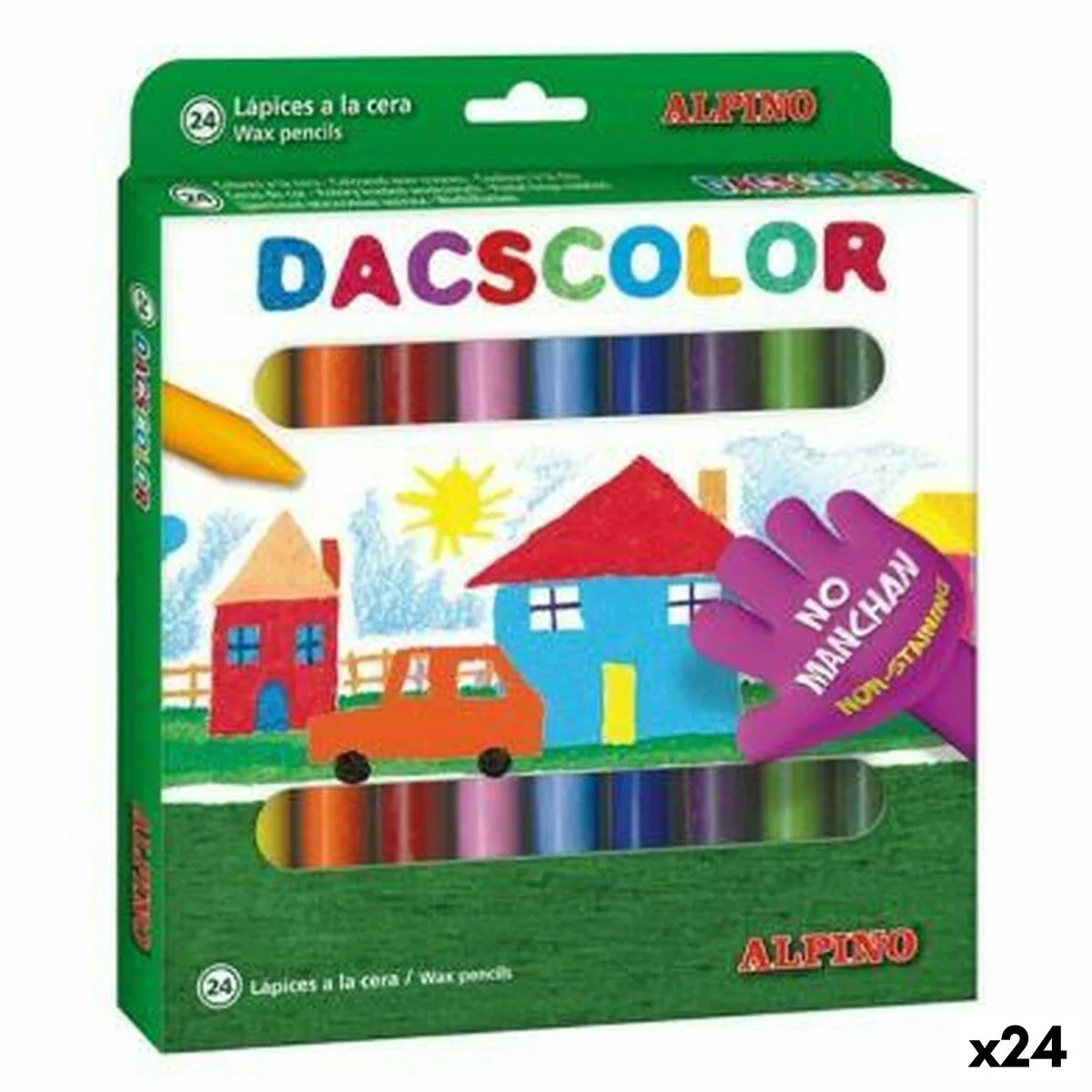 Crayons gras de couleur alpino dacscolor multicouleur 24 unites s843648896. Diaytar, c'est votre éditeur de vie. Nous sélectionnons les produits qui deviendront les chapitres essentiels de votre quotidien.
