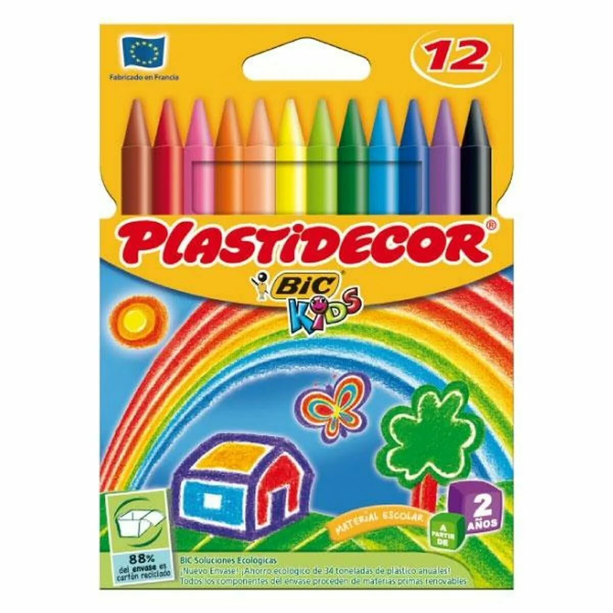 Crayons gras de couleur bic multicouleur s792885561. Diaytar, c'est l'assurance de produits qui durent, tant dans leur construction que dans leur style intemporel.