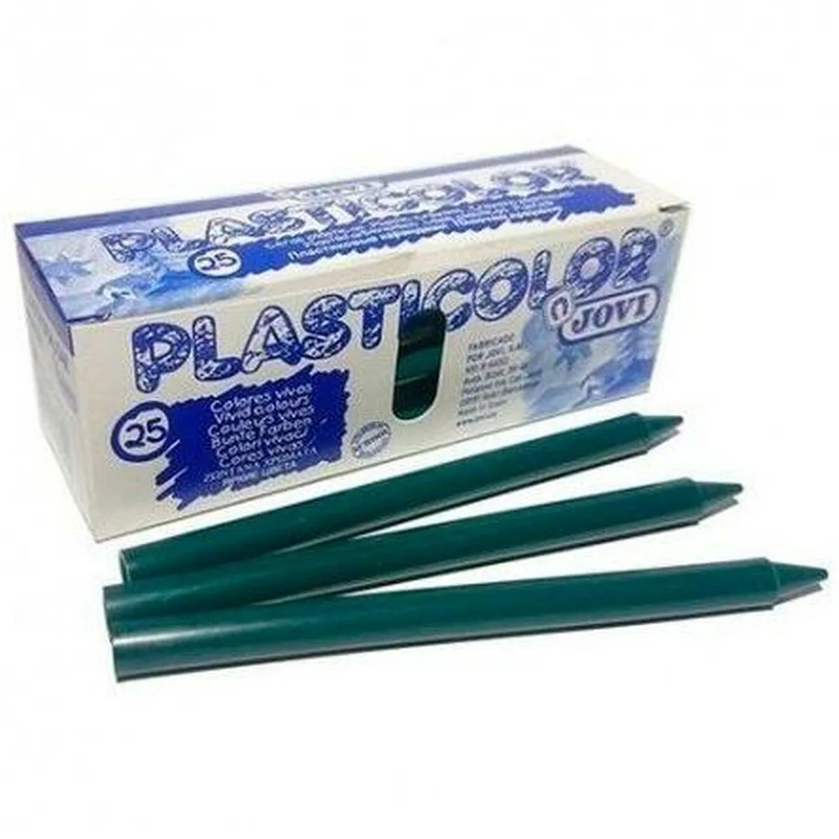 Crayons gras de couleur jovi plasticolor vert fonce 25 unites s842532540. Notre équipe chez Diaytar est votre équipe de choc, dévouée à débusquer les produits qui méritent votre attention.